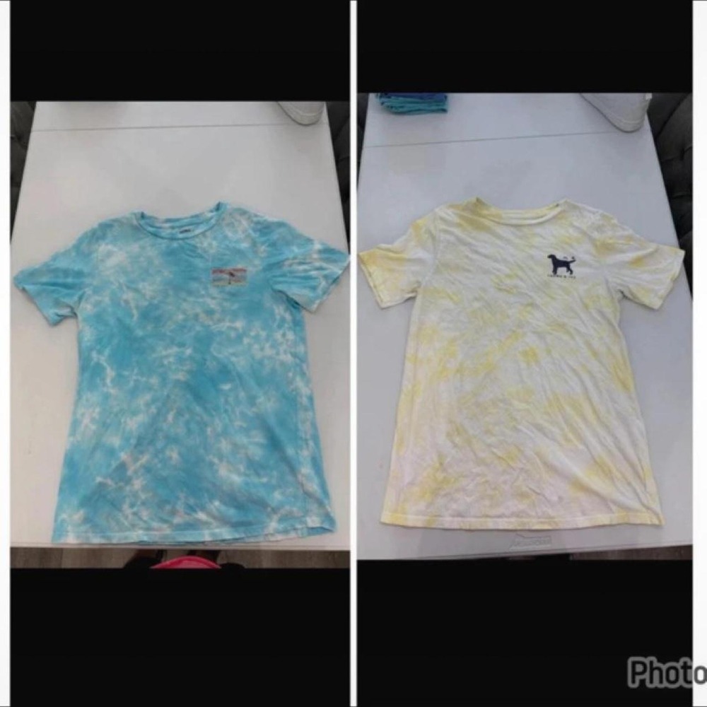 Crown & Ivy kids XL tie-dye t-shirt bundle